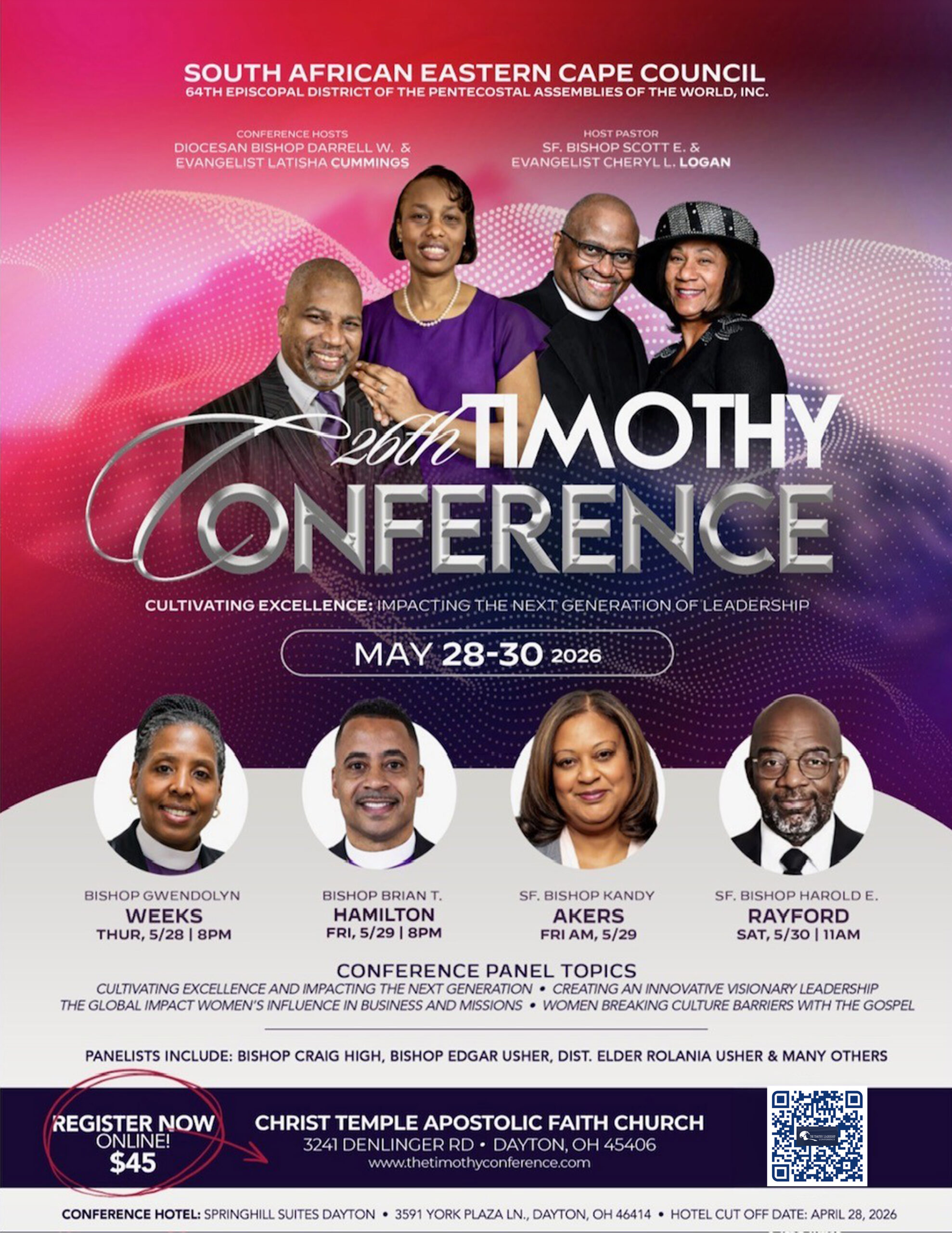 Timothy Conference Flyer 2026